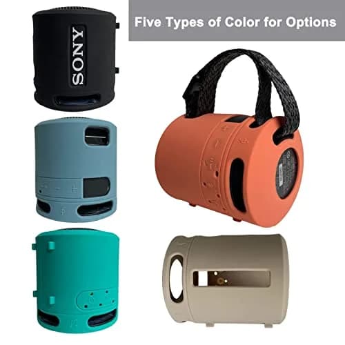 RAWECUD Silicone Cover Case for Sony SRS-XB13/XB100 Speaker | Shockproof Protective Skin for India thumbnail 6
