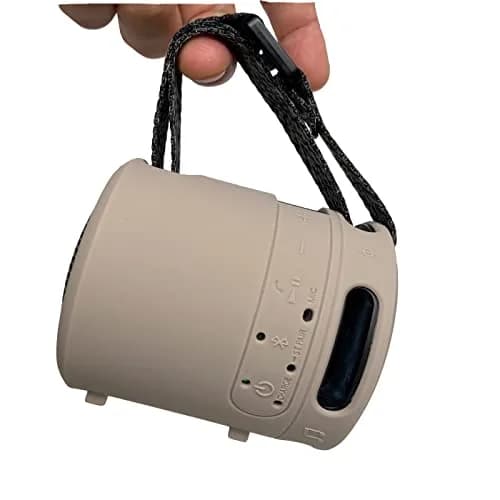 RAWECUD Silicone Cover Case for Sony SRS-XB13/XB100 Bluetooth Speaker | Protects & Enhances Sound (Taupe) thumbnail 4