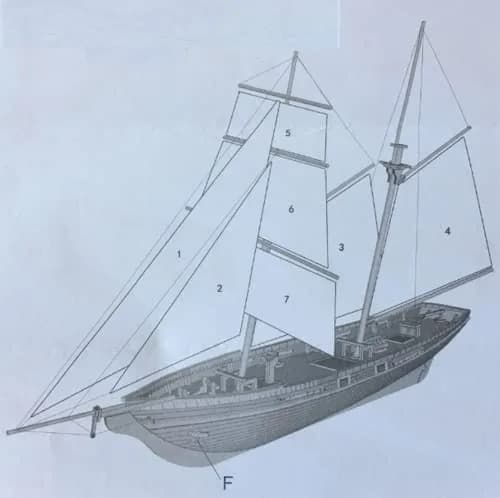 HAPYLY Scale DIY Hobby Wooden Ship Model Boat Kit 1/70 | Self-Assembled Watercraft Craft thumbnail 2