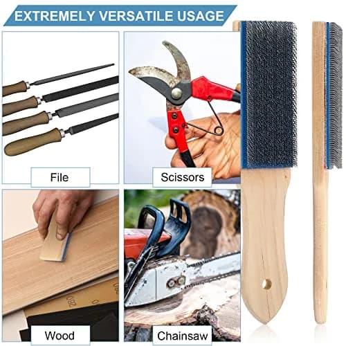 Chumia Steel Wire Card Brush 21 cm (8.27 Inch) | Cleans Metal Shavings from Files & Rasps thumbnail 7