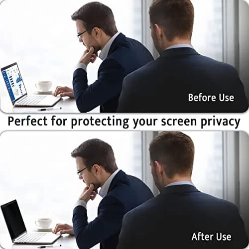 Peslv Magnetic Privacy Screen for MacBook Pro 15 Inch (2016-2019) 38.1 cm (15 in) | Anti-Blue Light Glare Peep Filter thumbnail 4