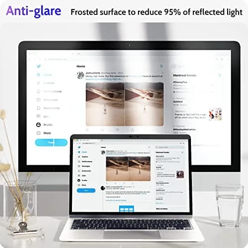 Peslv Magnetic Privacy Screen for MacBook Pro 15 Inch (2016-2019) 38.1 cm (15 in) | Anti-Blue Light Glare Peep Filter thumbnail 6