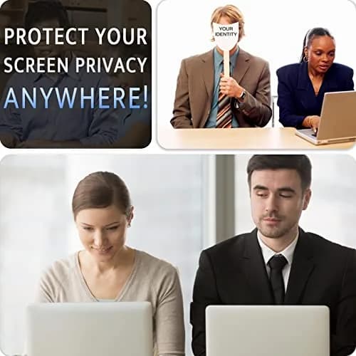 Peslv Magnetic Privacy Screen for MacBook Pro 15 Inch (2016-2019) 38.1 cm (15 in) | Anti-Blue Light Glare Peep Filter thumbnail 7
