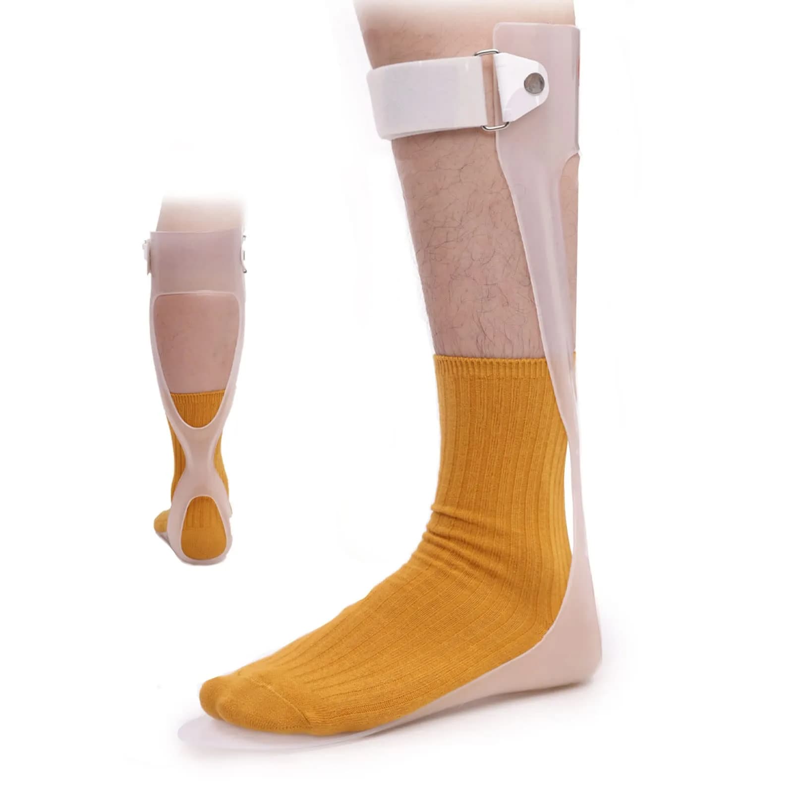 Shuyan Jiao Foot Drop Brace Ankle Foot Orthosis Small-Left | Supports gait & stability - main product image