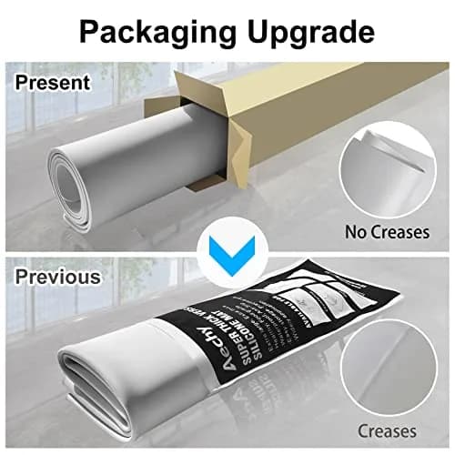 AECHY Extra Large Silicone Mat 91.4cm x 60cm (36"x24") | Thick Heat Resistant Countertop Protector for Crafts & Baking thumbnail 2