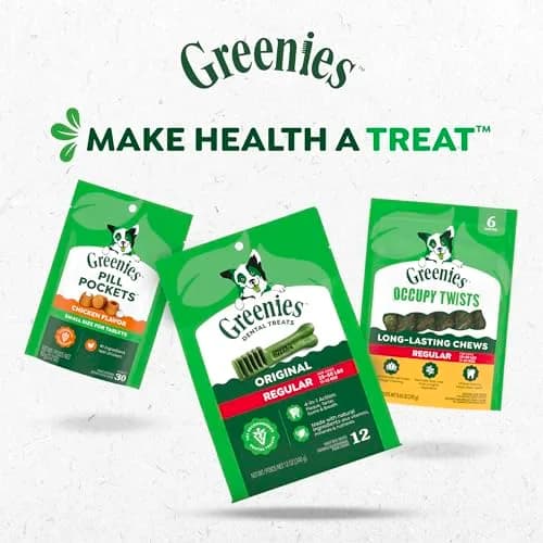Greenies Dog Treats Mint Flavor 10.3 oz | Chewy, Natural, 13 Calories thumbnail 7