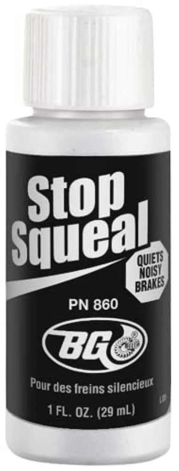 BG Stop Squeal 1 fl oz | Disc Brake Quiet & Anti-Squeal Solution for Noisy Brakes - main product image