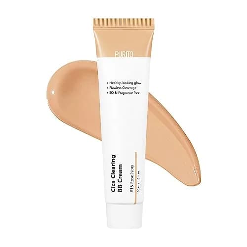 PURITO Cica BB Cream #15 Rose Ivory 30ml (1.01 Fl Oz) | Vegan & Cruelty-Free for Sensitive Skin thumbnail 1