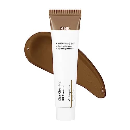 PURITO Cica BB Cream #31 Deep Warm 30ml (1.01 Fl Oz) | Vegan & Cruelty-Free for Sensitive Skin thumbnail 1