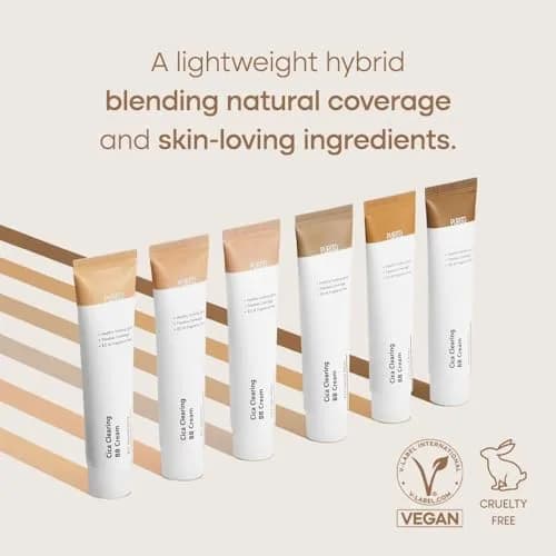 PURITO Cica Clearing BB Cream #13 Neutral Ivory 30ml (1 fl.oz) | Vegan & Cruelty-Free with Centella Asiatica thumbnail 2