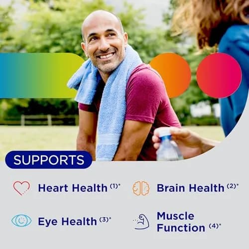 Centrum Silver Men's 50+ Multivitamin 200 Tablets | Supports Memory, Cognition & Muscle Health thumbnail 3