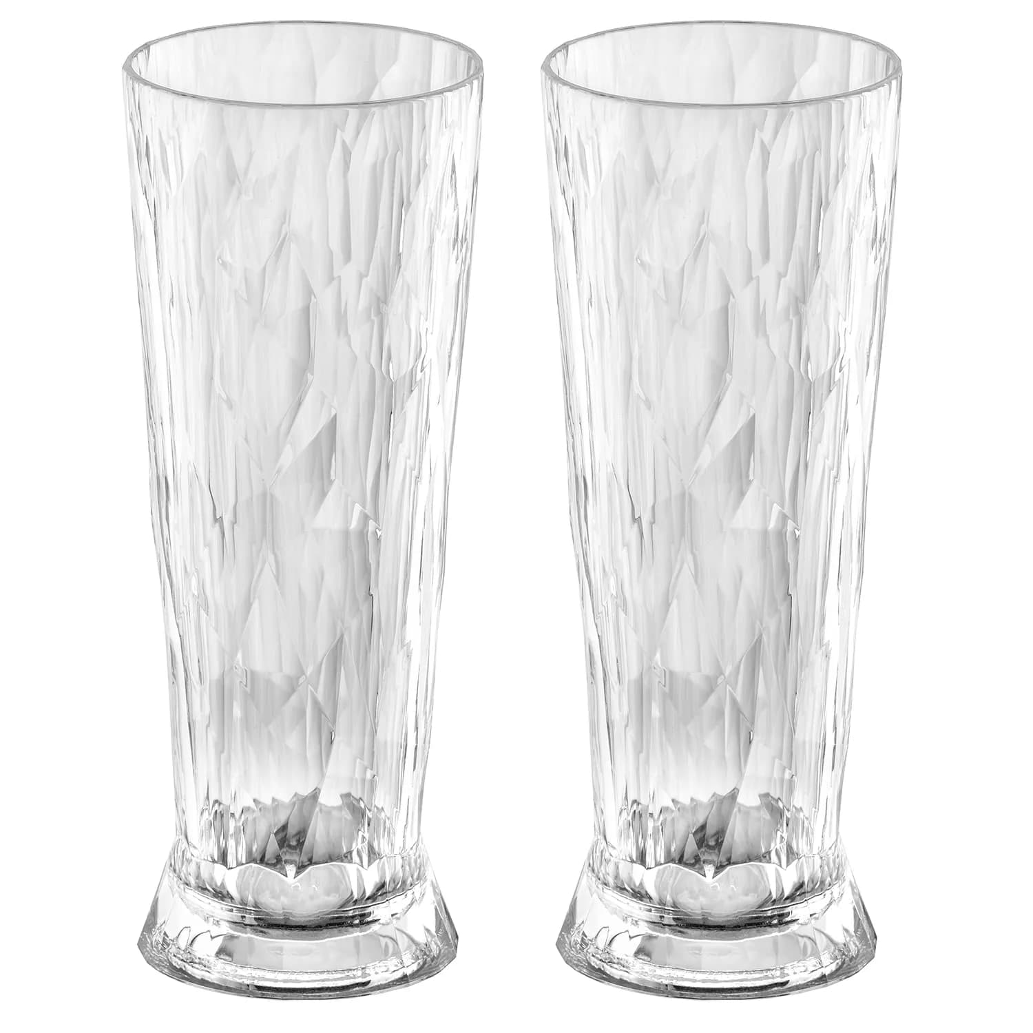 Koziol Superglas 500ml CLUB No. 11 Set of 2 | Insulating, Unbreakable Drinkware