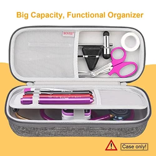 BOVKE Hard Case for 3M Littmann Classic III/Cardiology IV/MDF Stethoscope | Durable, Compact & Waterproof thumbnail 2
