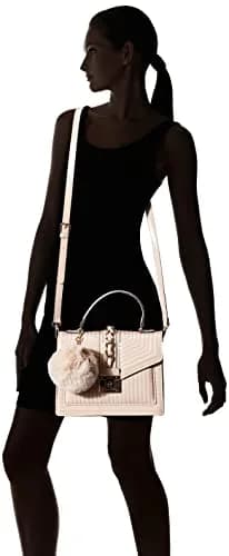 ALDO Women's Jerilini Medium Top Handle Bag Beige | Stylish Everyday Handbag with Python Ornament thumbnail 2