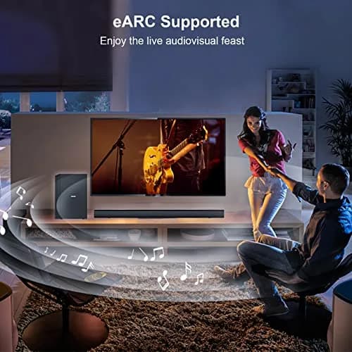 FIBBR Fiber Optic HDMI 2.1 Cable 2m (6.56 ft) | 48Gbps 8K@60Hz 4K@120Hz VRR ALLM thumbnail 7