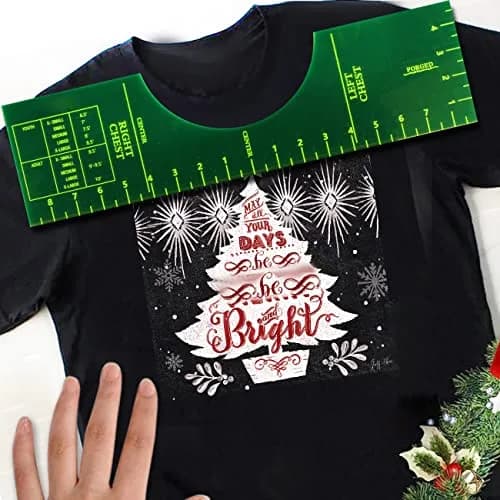 PLYXQ T-Shirt Alignment Ruler Guide 45.72cm (18") | Precise Vinyl & Sublimation Design Tool thumbnail 5