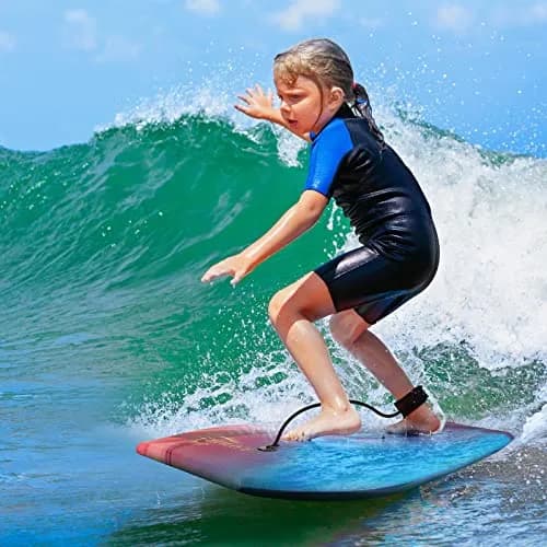 RAYWER Body Board Lightweight with EPS Core 33-INCH | Impact-Resistant Surfing Fun for Kids & Adults thumbnail 5