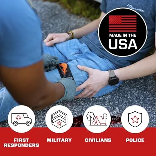 SOF TOURNIQUET Generation 5 | Military-Grade Bleeding Control Tourniquet, Black, Essential First Aid (105g) thumbnail 6
