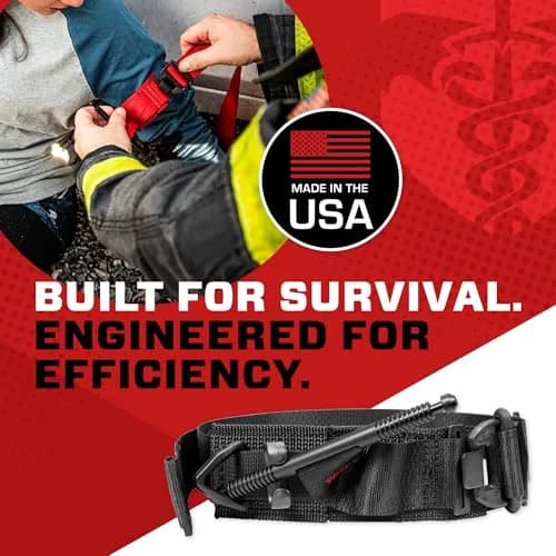SOF TOURNIQUET Generation 5 | Military-Grade Bleeding Control Tourniquet, Black, Essential First Aid (105g) thumbnail 9