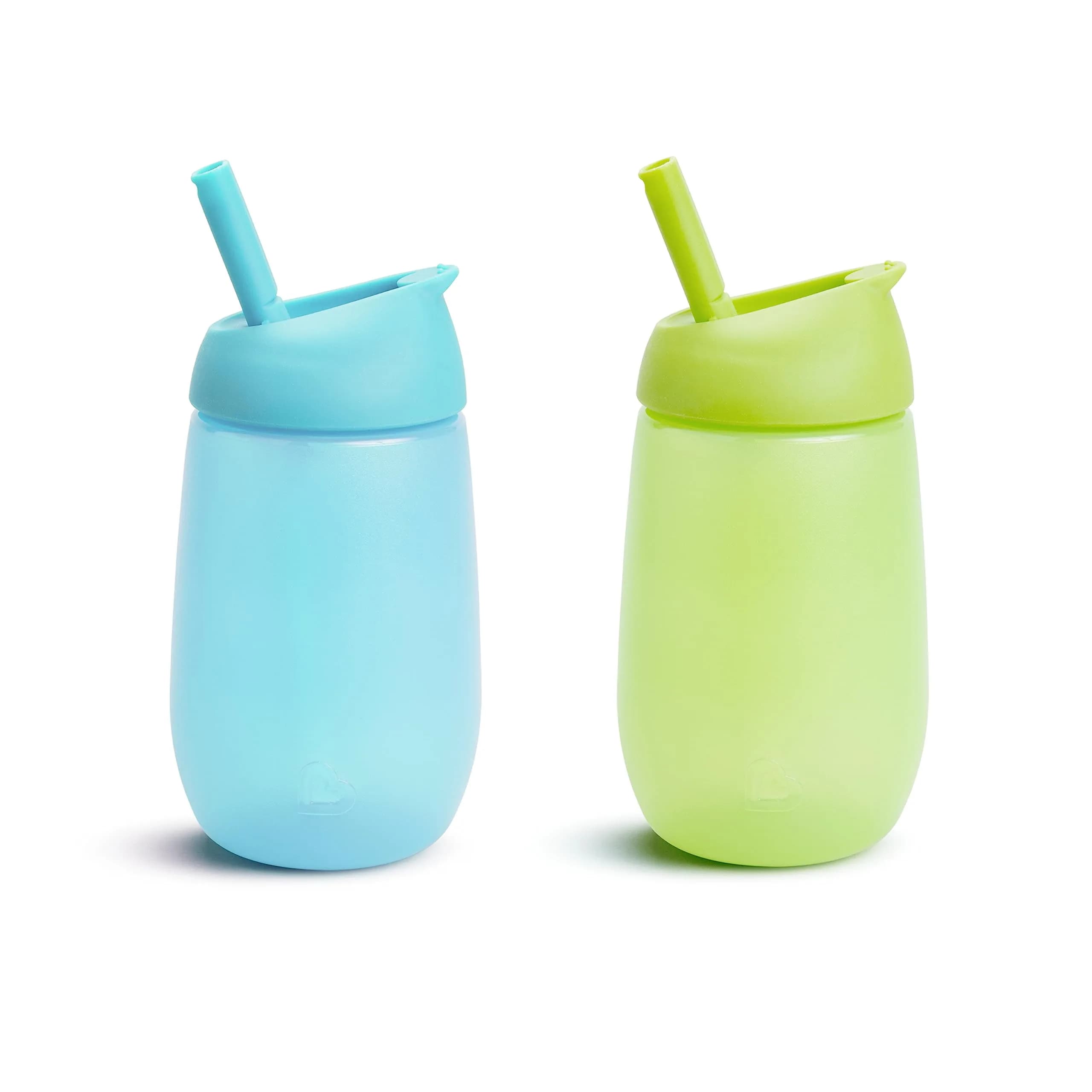 Munchkin Simple Clean Straw Cups for Toddlers 1-3, 296ml (10 Fl Oz), 2-Pack | Easy-Clean Straw & Spill-Proof Valve - main product image