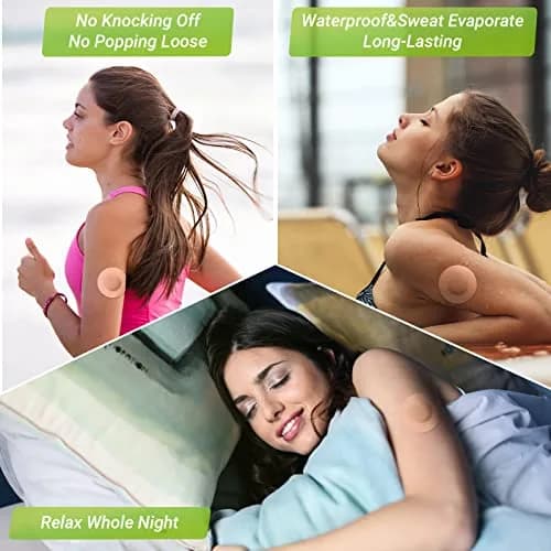 KOVOQ Libre 2 &Plus &Lingo Sensor Covers & Hardshell Cover (Tan, 25 Patches + 1 Hardshell) thumbnail 8