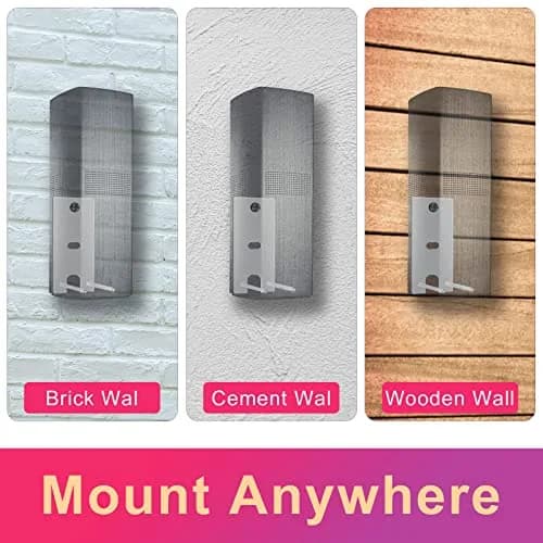 Dinghosen White Wall Brackets for Bose Surround Speakers 700 & Lifestyle 650 System | Pair of Speaker Mounts thumbnail 4