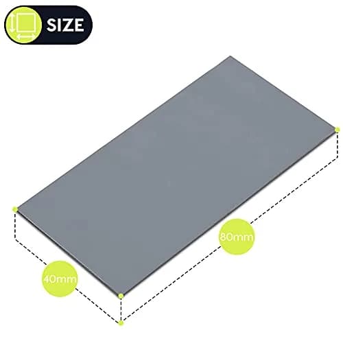 Gelid Solutions GP-Extreme 12W/mK Thermal Pad 80x40x1.5mm (2-Pack) | High Conductivity for GPUs, Laptops, Consoles thumbnail 3