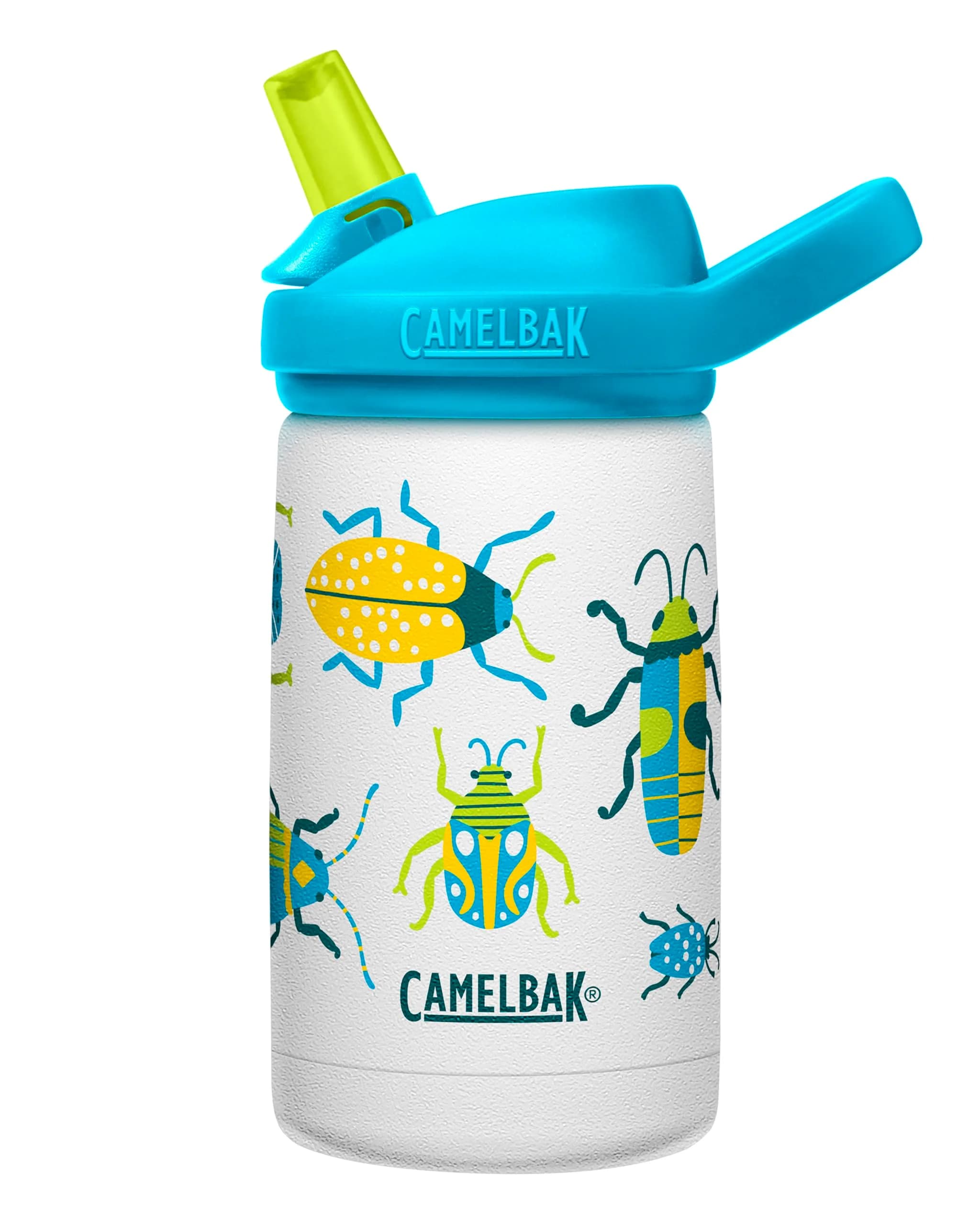 CamelBak Eddy+ Kids Stainless Steel Water Bottle 12oz (350ml) | Magic Unicorns — Bugs!