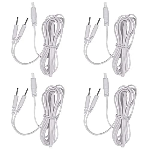 LiteTour 4 Count TENS Wires Lead Cables 160cm | Premium Quality for Electrotherapy thumbnail 1
