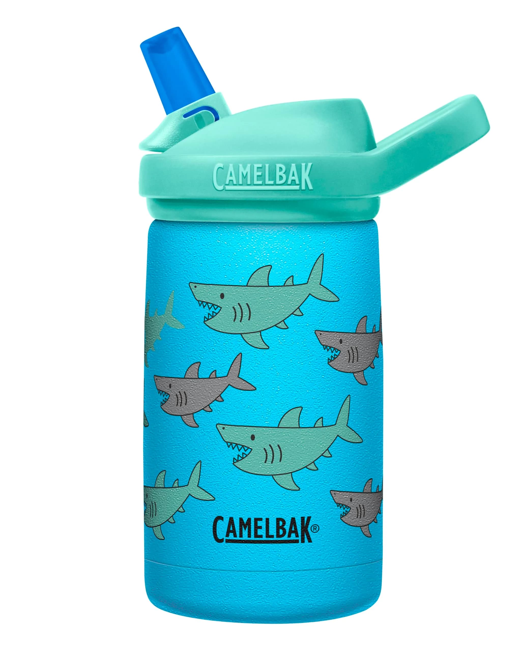 CamelBak Eddy+ Kids Stainless Steel Water Bottle 12oz (350ml) | Magic Unicorns — School of Sharks