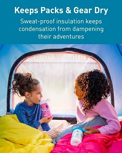 CamelBak Eddy+ Kids Stainless Steel Water Bottle 350ml (12oz) | Space Smiles thumbnail 3