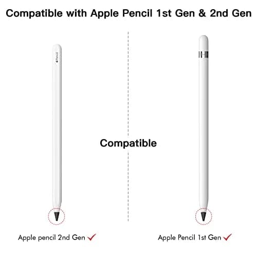 MEKO Replacement Tips for Apple Pencil 1st Gen & 2nd Gen | Durable Silicone, Sensitive Control thumbnail 2