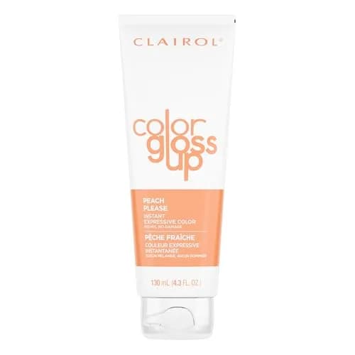 Clairol Color Gloss Up Temporary Hair Dye, Peach Please Hair Color 126ml (4.3 Fl Oz) | Vibrant Tones & Shine thumbnail 1