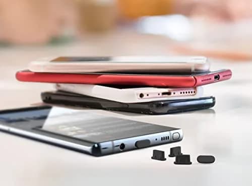 CaseBuy Black 20 Pack USB C Anti Dust Plugs | Protects Ports from Dust, Sand, and Lint thumbnail 6