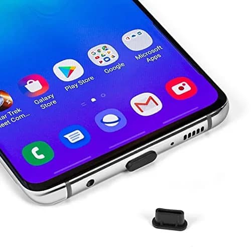CaseBuy Black 20 Pack USB C Anti Dust Plugs | Protects Ports from Dust, Sand, and Lint thumbnail 3