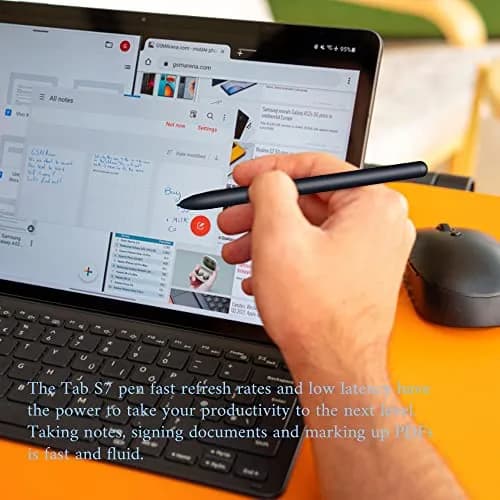 Alovexiong Replacement Stylus Pen for Samsung Galaxy Tab S7/S7+/S8/S8+/S8 Ultra (Black) | Magnetic Attachment, 5 Black Tips Included thumbnail 5