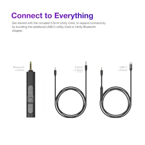 Koss KPH40 Utility On-Ear Headphones, Stealth Grey | Retro Open-Back Design, Audiophile Sound thumbnail 5