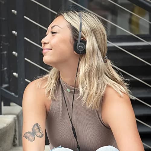 Koss KPH40 Utility On-Ear Headphones, Stealth Grey | Retro Open-Back Design, Audiophile Sound thumbnail 7