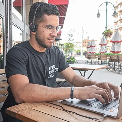 Koss KPH40 Utility On-Ear Headphones, Stealth Grey | Retro Open-Back Design, Audiophile Sound thumbnail 8