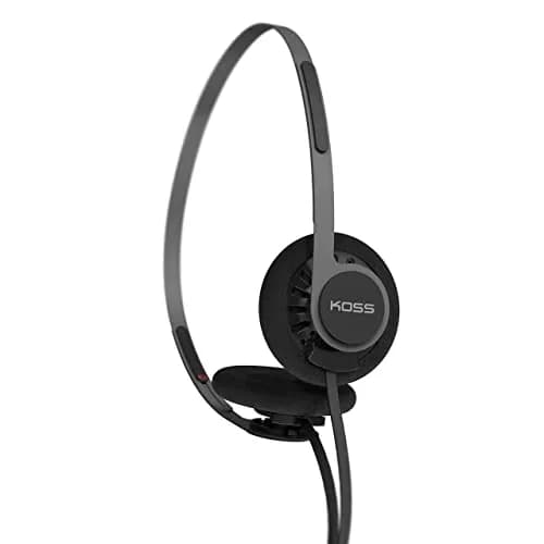 Koss KPH40 Utility On-Ear Headphones, Stealth Grey | Retro Open-Back Design, Audiophile Sound thumbnail 2