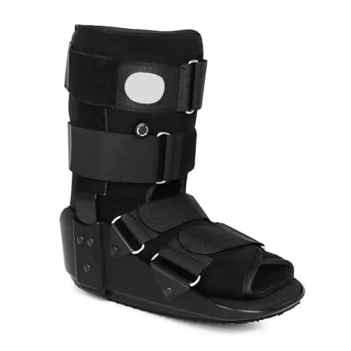 Medibot Advanced Walking Boot Black Small | Medical Grade Orthopedic Brace for Ankle Injuries & Fractures thumbnail 8