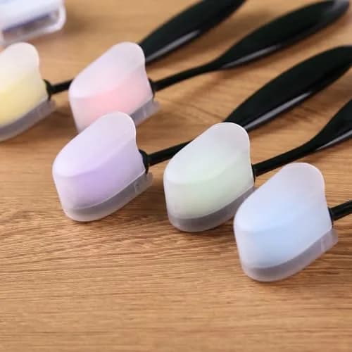 Briartw 5-Color Blending Sponge Brush Set with Brush Caps, 15cm (5.9 inch) | Ideal for Ink Blending & Art Painting thumbnail 5
