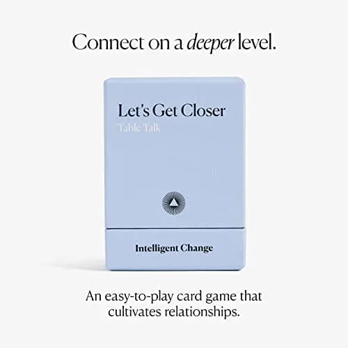 Intelligent Change Get Closer: Table Talk Conversation Cards | 52 Questions for Dinner & Family thumbnail 7
