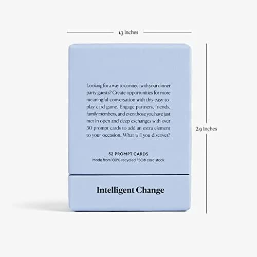 Intelligent Change Get Closer: Table Talk Conversation Cards | 52 Questions for Dinner & Family thumbnail 9