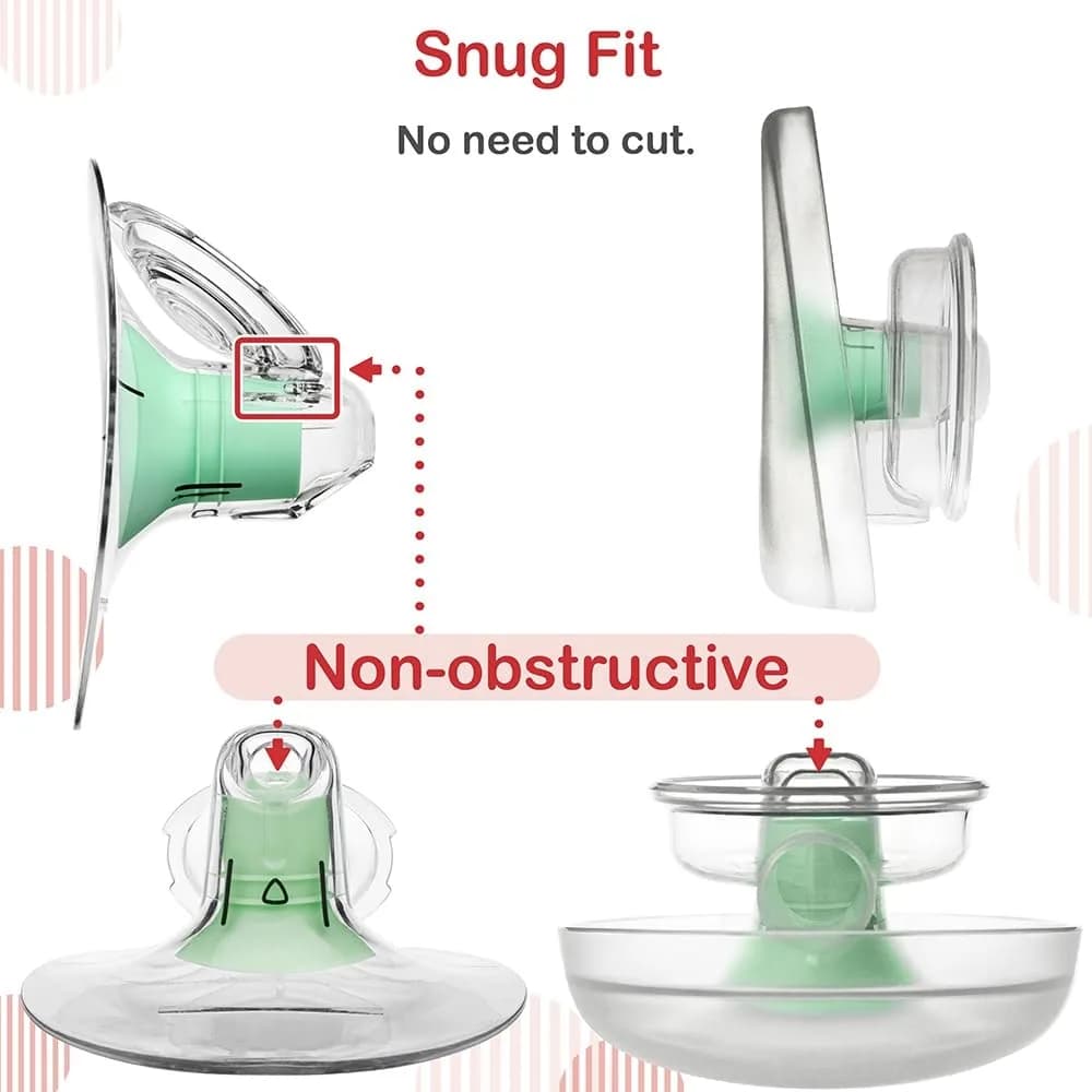NENESUPPLY 1st Gen 15mm Flange Insert for Breast Pumps | Compatible with Elvie, Medela, Spectra, Willow thumbnail 7