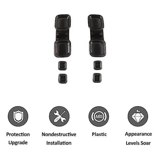 YIWANG Black ABS Taillight Covers for Land Rover Defender 90 110 130 2020-2025 | Exterior Auto Accessories thumbnail 8