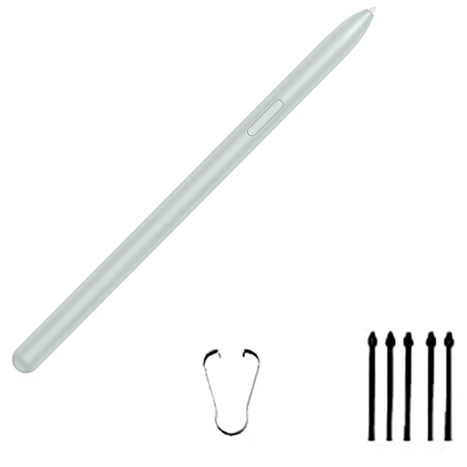 Dogxiong Mystic Silver Stylus Pen for Samsung Galaxy Tab S7 FE | 4096 Pressure Levels — Green