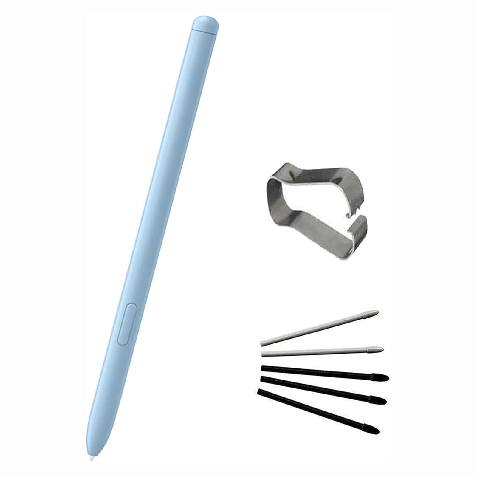 CaoXiong Black Stylus Pen for Samsung Galaxy Tab S6 Lite | 4096 Pressure Levels — Light Blue