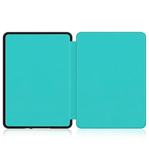 TNP Kindle Paperwhite 11th Gen Case, 6.8-Inch PU Leather, Turquoise Blue | Auto Sleep Wake thumbnail 7