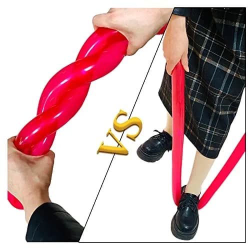 KUULBELA Red 260q Latex Twisting Balloons 100 Count | Thickened Latex for Animal Models & Party Decor thumbnail 2
